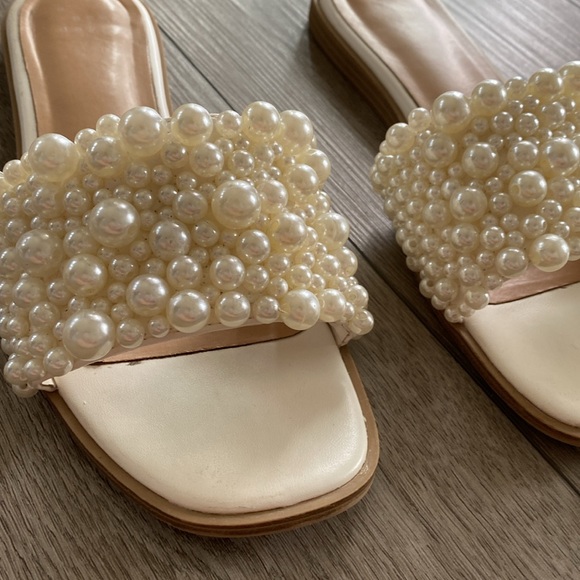 a new day Jasmine Pearl Slide Sandals with memory foam insole - Picture 5 of 6